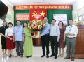 Nhà trường đón lãnh đạo Thị xã Đông Hòa và lãnh đạo Chính quyền địa phương đến thăm và chúc mừng nhân ngày Nhà giáo Việt Nam 20-11-2023